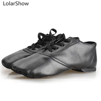 

Black Jazz Dance Shoes For Adult PU Leather Dance Shoes KATZ SIZES / PU LEATHER JAZZ DANCE SHOES
