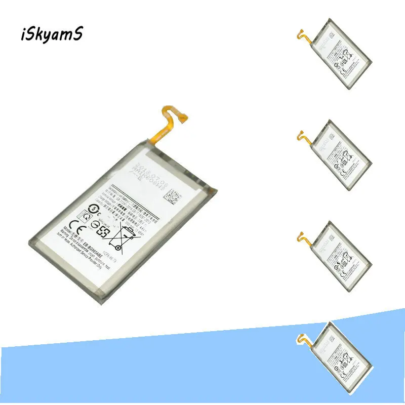 ISkyamS 5pcs 3500mAh EB-BG965ABE 교체 배터리 삼성 갤럭시 S9 플러스 G9650 S9 + G965F 좋은 품질 전화 배터리