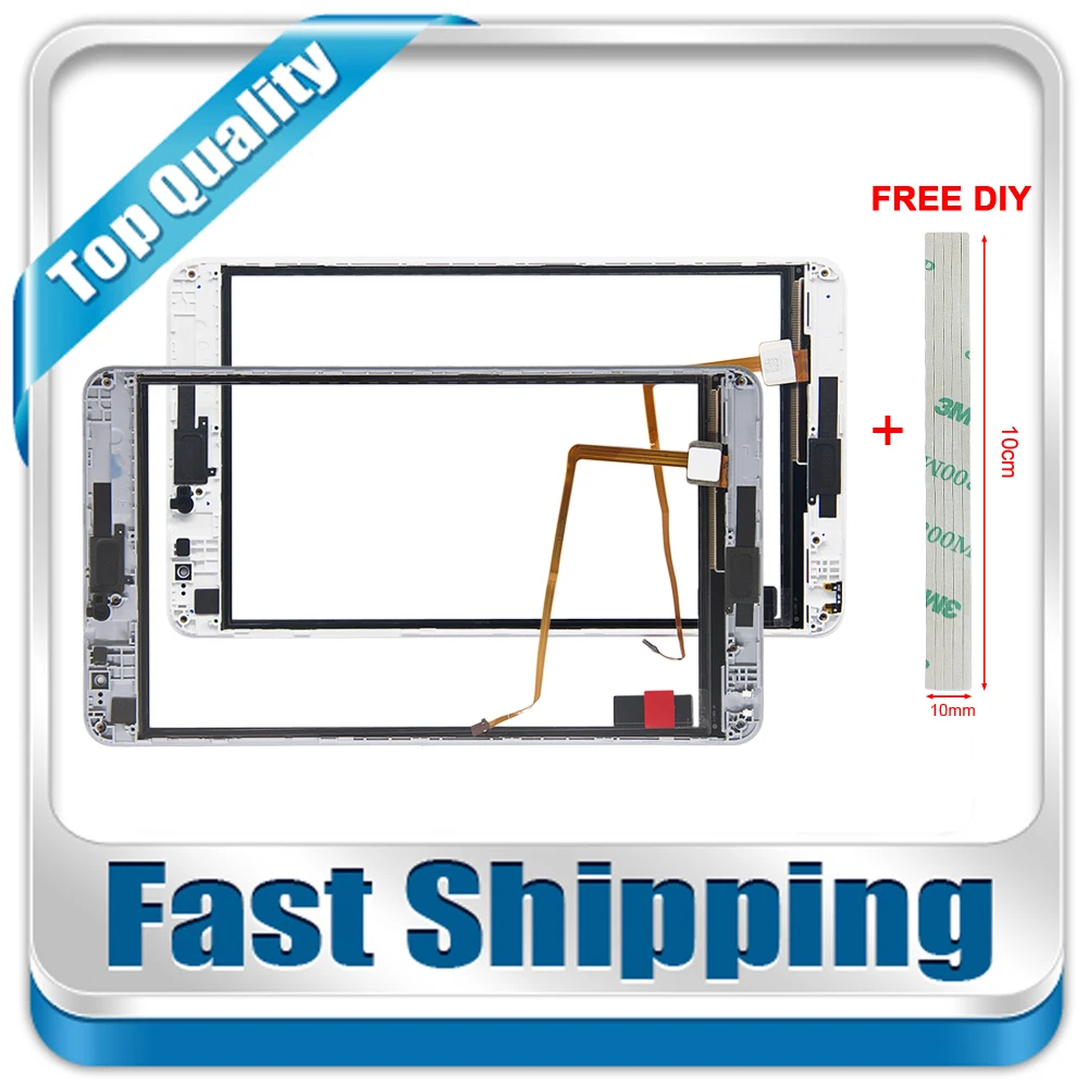 

New For Huawei Mediapad M1 8.0 S8-306L S8-301L S8-301U Replacement Touch Screen Digitizer with Frame 8-inch White