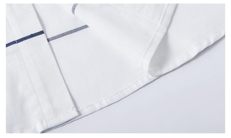 Для мужчин рубашка с длинным рукавом Slim fit 2019 новые весенние повседневные мужские топы хлопковые рубашки синий 8732