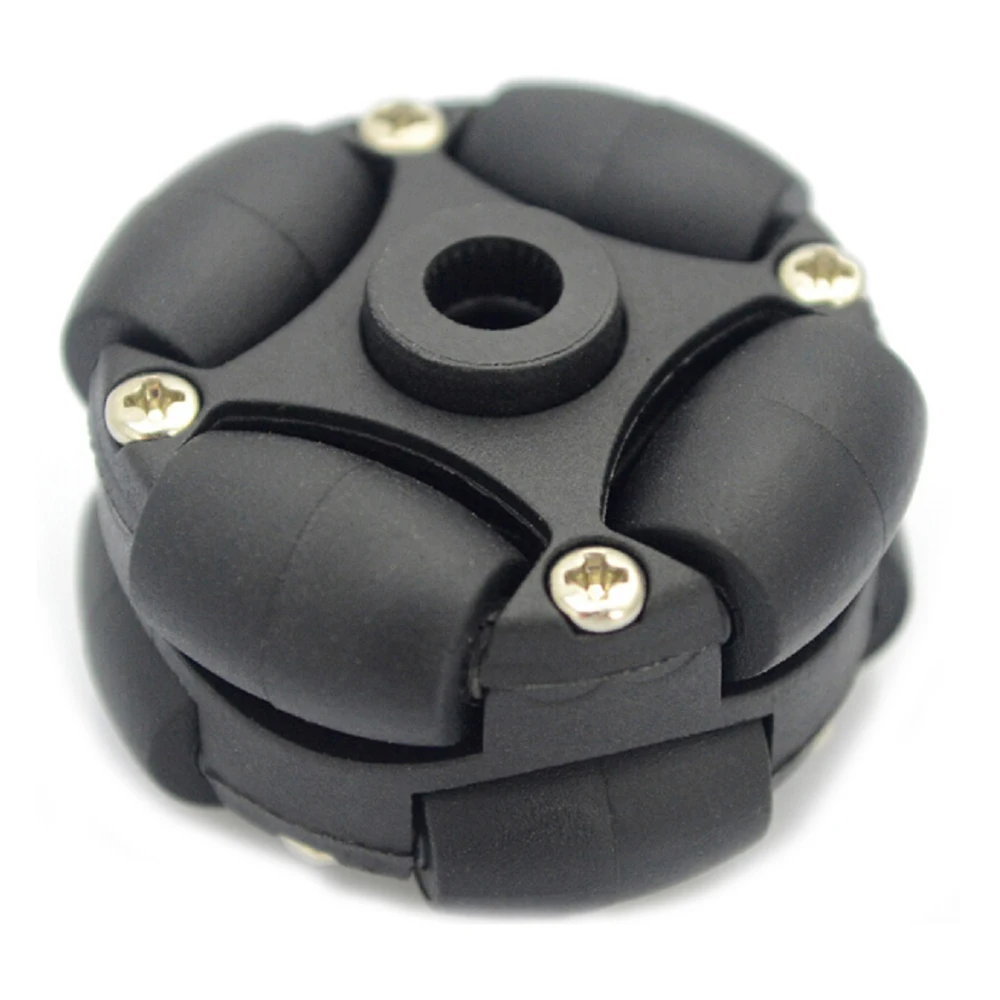 UniHobby UH184 38 мм 1 5 дюйма двойное пластиковое колесо Omni с 3 4 монтажными соединениями
