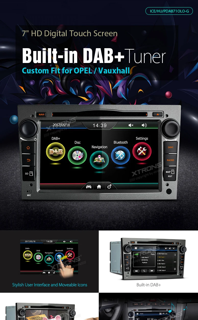 Best 7" Car DVD for Opel/Vauxhall Zafira 2005-2012 & Vivaro 2006-2010 & Vectra 2005-2008 with Built-in Vehicle Standard DAB+ Module 0 Best 7" Car DVD for Opel/Vauxhall Zafira 2005-2012 & Vivaro 2006-2010 & Vectra 2005-2008 with Built-in Vehicle Standard DAB+ Module 0