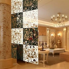 6 шт перегородка для комнаты, перегородка для экрана, Современная Biombo Складная перегородка для экрана, короткая подвесная перегородка