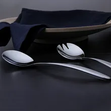 High quality stainless steel 304 salad fork sets powder fork salad dinnerware sets kitchen tools