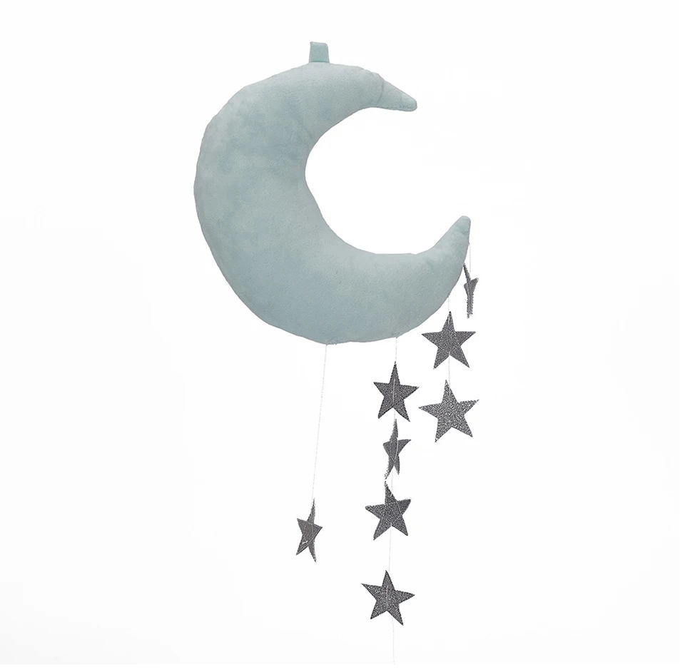 Детская подушка украшение в детскую комнату для новорожденных Луна Звезда Висячие фотографии реквизит INS в скандинавском стиле детская игровая площадка Подушка