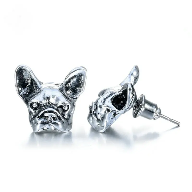 

Cute Dog Earrings Retro Tiny Puppy Animal Stud Earrings Gift For Women Pet Jewelry