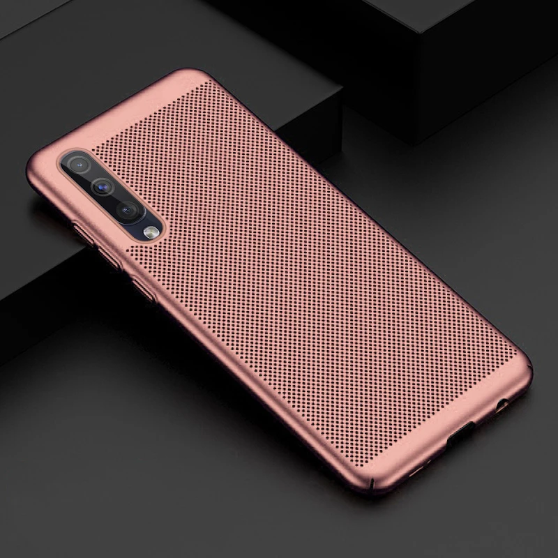 Luxury Heat Dissipation Case For Samsung Galaxy A20E A70 A50 A40 A30 A20 A10 M30 M20 M10 S10 Plus S10e A750 Cover Cases shell