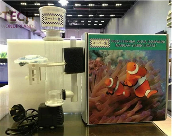 

Aquarium Japan Brand super fish Protein Skimmer for Small Marine Coral fish tank 730L/H
