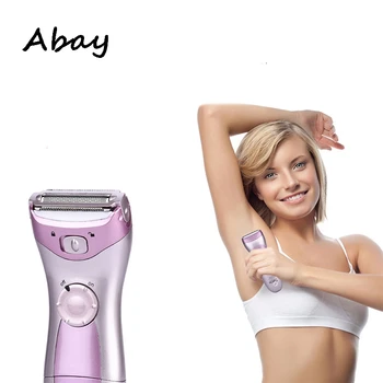 

Abay Portable Dry Battery Women Shaver Razor Epilator Man Shaving Machine Washable Depilatory Bikini Trimmer Hair Removal