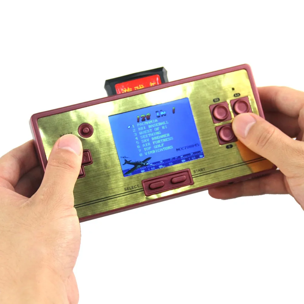 For Retro RS-20 FC Pocket Video Games Console Children 2.6inch Colorful 600 Games Handheld Game Players AV Cable Fit PAL NTSC TV