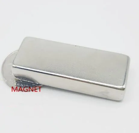 

10pcs 50*20*10 Big Bulk Super Strong Strip Block Magnets Rare Earth Neodymium 50x20x10 N35 Free Shipping 50mmx20mmx10mm