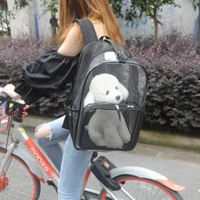 Сумка для переноски собак на открытом воздухе, передняя сумка для собак, НОВАЯ переносная дорожная сумка с двойным плечом, дышащий сетчатый рюкзак на голову