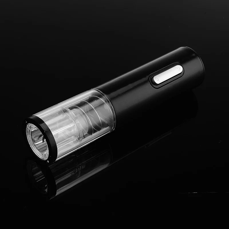 

High Quality Black Electric Automatic Wine Bottle Opener Bar Electric Corkscrew Electric Red Wine Opener Tool Foil Cutter Brand