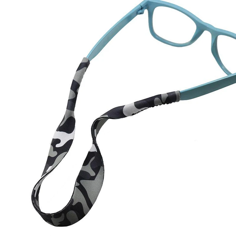 

Mayitr 2pcs Unisex Camouflage Camo Eyeglasses Holder Sports Strap Convenient Eye Glasses Strap Neck Cord Eyewear Accessories