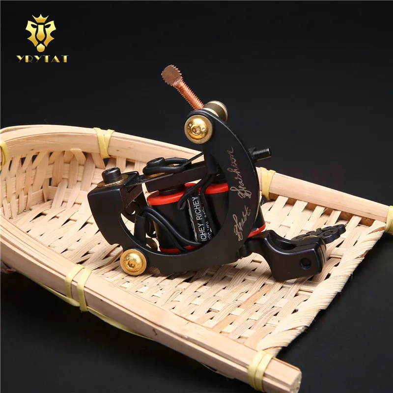 

New Original YRYTAT Tattoo Machine Custom Professional Cast Iron Luo Tattoo Machine Gun Supply LTM21