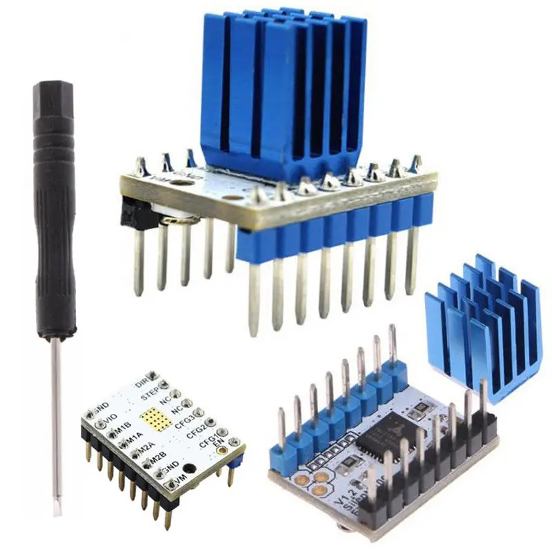 

1 set TMC2100 V1.3 Stepper Motors StepStick Mute Driver excellent silent stability protection for 3D Printer-SCLL