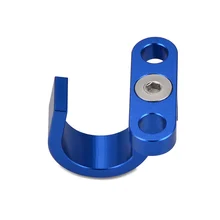 Billet Rear Brake Line Cable Clamp Holder Hose Mount