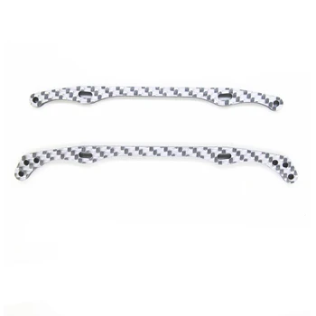 

94866 3mm Silver Carbon Fiber Faucet Lightweight Short Type 1.5g/Long 1.9g Reinforcing Plate for RC Tamiya Mini 4WD Racing