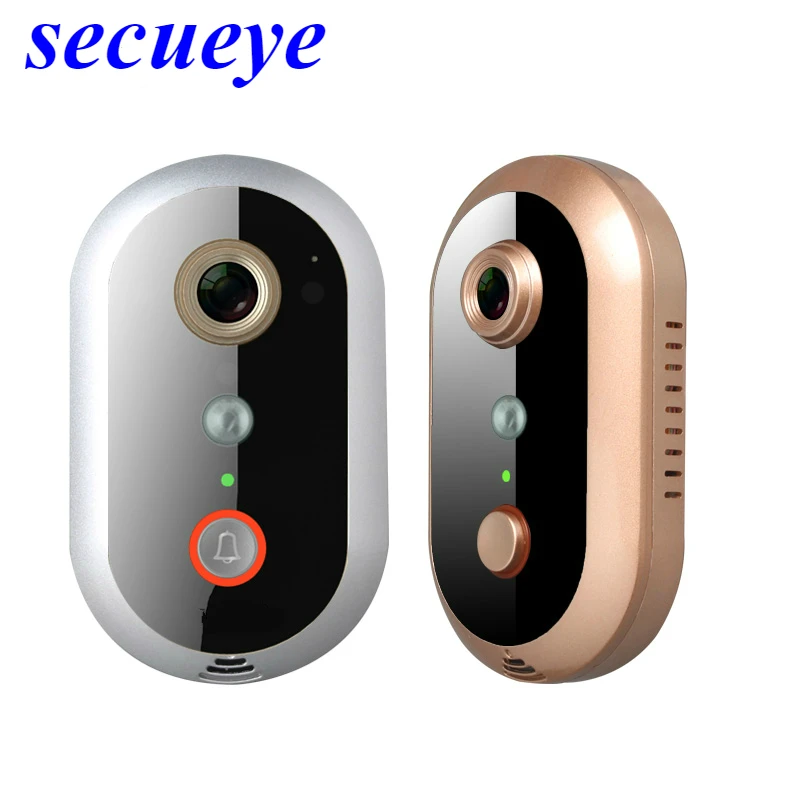 Secueye 720P WIFI видео дверной звонок камера Интерком система беспроводной домашний IP