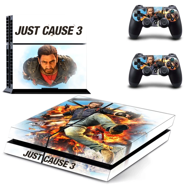 Best Offers PS4 Skin Sticker Decal Cover of Just Cause 3 For Sony PS4 PlayStation 4 Console and 2 controller skins