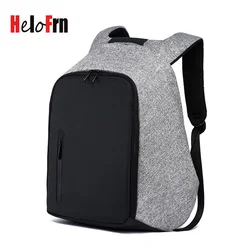 HeloFrn Men Backpack For Laptop 15.6 Business Anti-theft Bag USB Charging Waterproof Backpack Men Teenager Travel Mochila HeloFrn Men Backpack For Laptop 15.6 Business Anti-theft Bag USB Charging Waterproof Backpack Men Teenager Travel Mochila