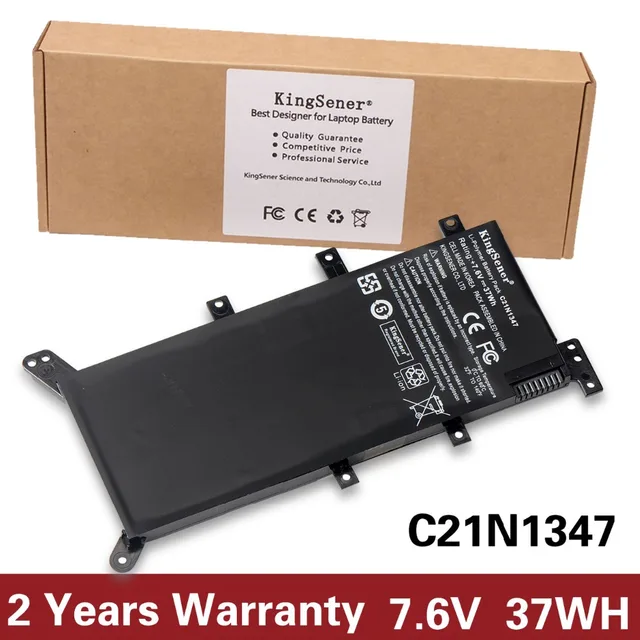 7.5V 37WH KingSener C21N1347 New Laptop Battery For ASUS X554L X555