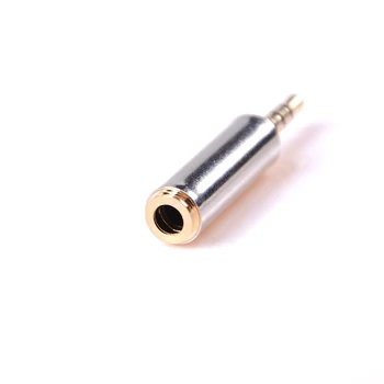 

Connector 1PCS Gold 2.5 Mm Male To 3.5 Mm Female Audio Stereo Adapter Plug Converter Headphone Jack