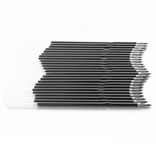 20 шт./лот, фирменная шариковая ручка, запасной стержень, синий, черный, красный, длина 107 мм, 0,7 мм, для пресса, шариковая ручка