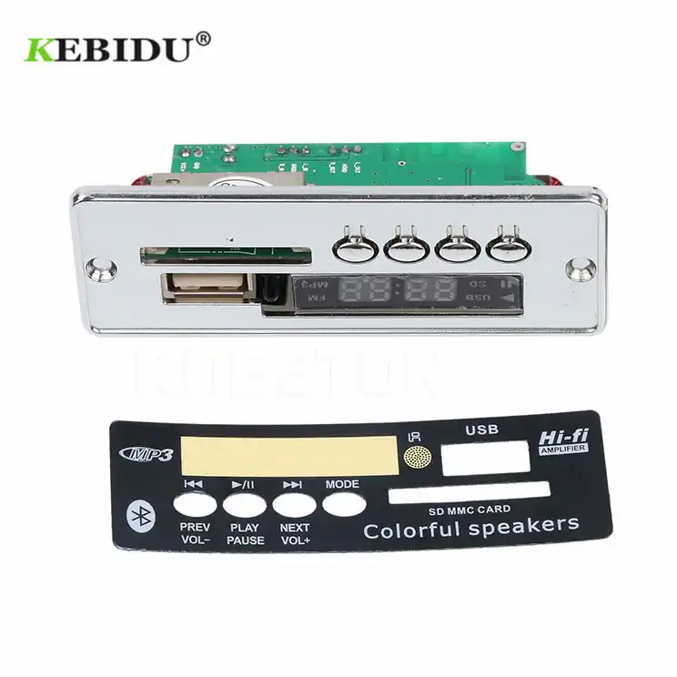 Kebidu Usb 統合 Bluetooth Mp3 デコーダボードモジュールハンズフリー Jq D028bt Mp3 プレーヤーリモコン Usb Fm Aux ラジオ Mp3 Player Aliexpress