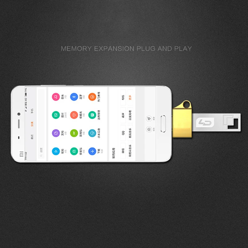 Металлический OTG type-C адаптер USB C к USB OTG Разъем конвертер с брелок для телефона геймпад клавиатура мышь