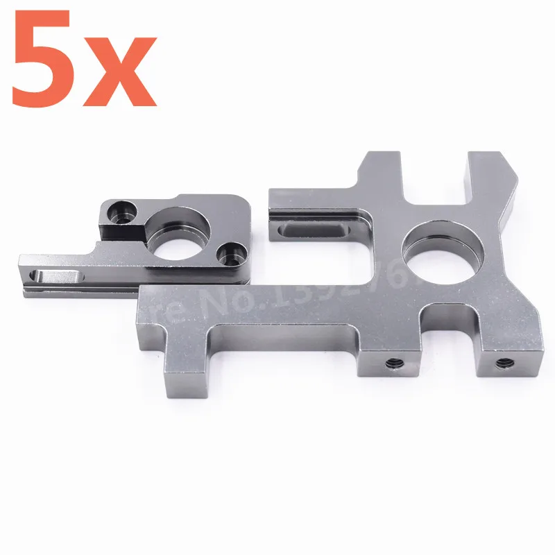 5Pieces RC Car Motor Mount Holder For 1/8 Scale Model Hobao ST/ST RTR