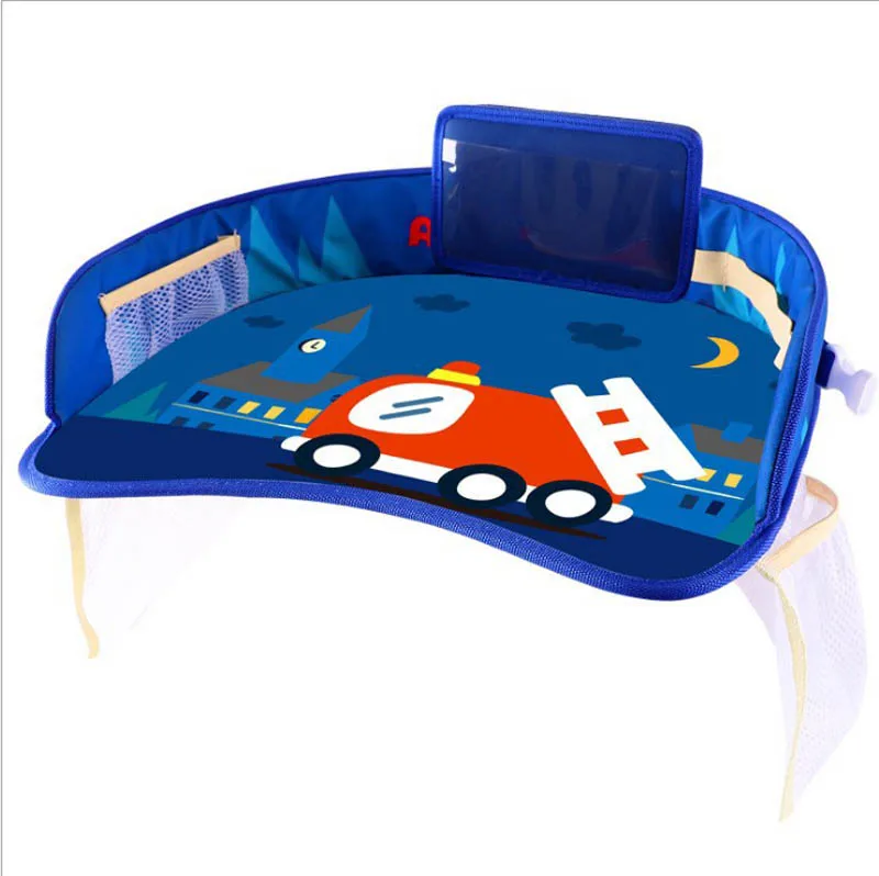 Детское автомобильное сиденье лоток мультфильм коляска детская игрушка еда вода держатель стол детская портативная тарелка стол для автомобиля детский стол для хранения