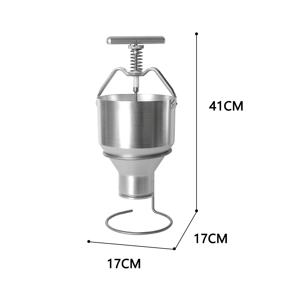 ITOP Donut Maker Food Processor 2.5L Stainless Steel Waffle Dispenser Donut Mould Snack Machine Adjustment Size
