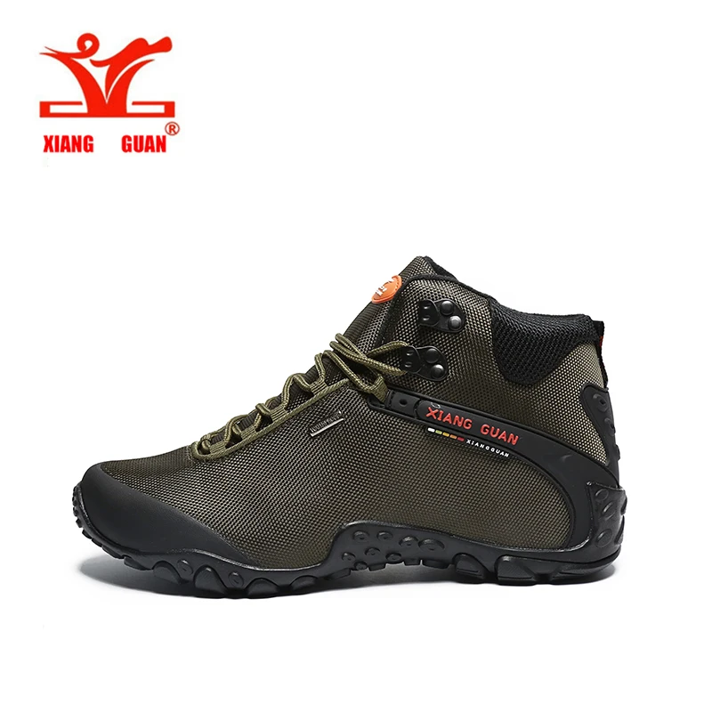 2018 hot sale Men's large size EU 39~48 Tactical shoes Outdoor Hiking Shoes Boots breathable damping waterproof camping Sneakers