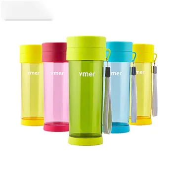 

Cute Plastic Water Bottle Student Plastic Bottle For Water Drinkware Sports Water Bottles Sipper Bottles Drinking Travel WZD120