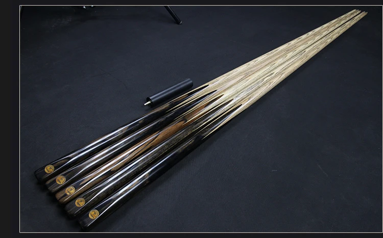 Новый Cuppa One Piece Снукер Cue Stick с чехлом 5A Северная Америка пепельная бильярдная