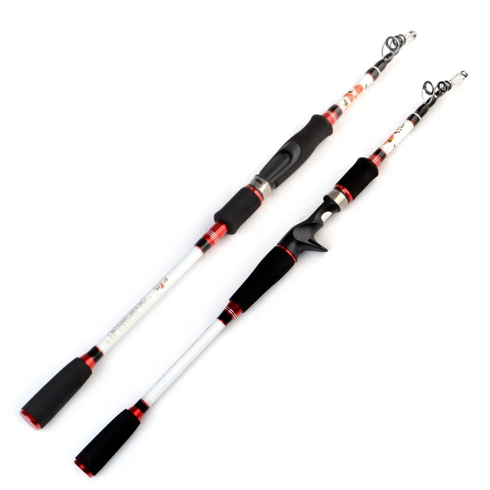 

Fishing Rod 24T 99%Carbon C.W 10-30G Spinning Rod Casting Rod Ultralight Telescopic 1.8m/2.1m/2.4m/2.7m/3.0m Carp Rod T.D 1.1mm