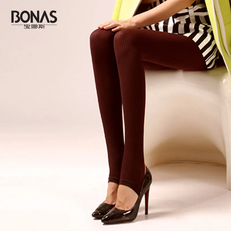280D Brand BONAS Female Tights Sexy Pantyhose Autumn Winter Warm