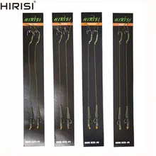Hirisi рыболовный крючок, соединяющий готовый комбинированный крючок, тефлоновый крючок, 8 шт., 4 упаковки