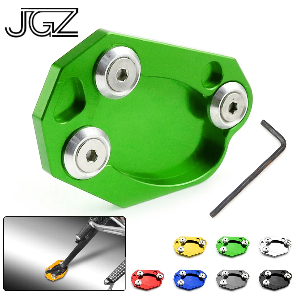 Motorcycle Side Stand Enlarger Kickstand Enlarge Plate Extension Pad