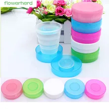 5 шт./партия наружная дорожная Выдвижная складная чашка портативная чашка