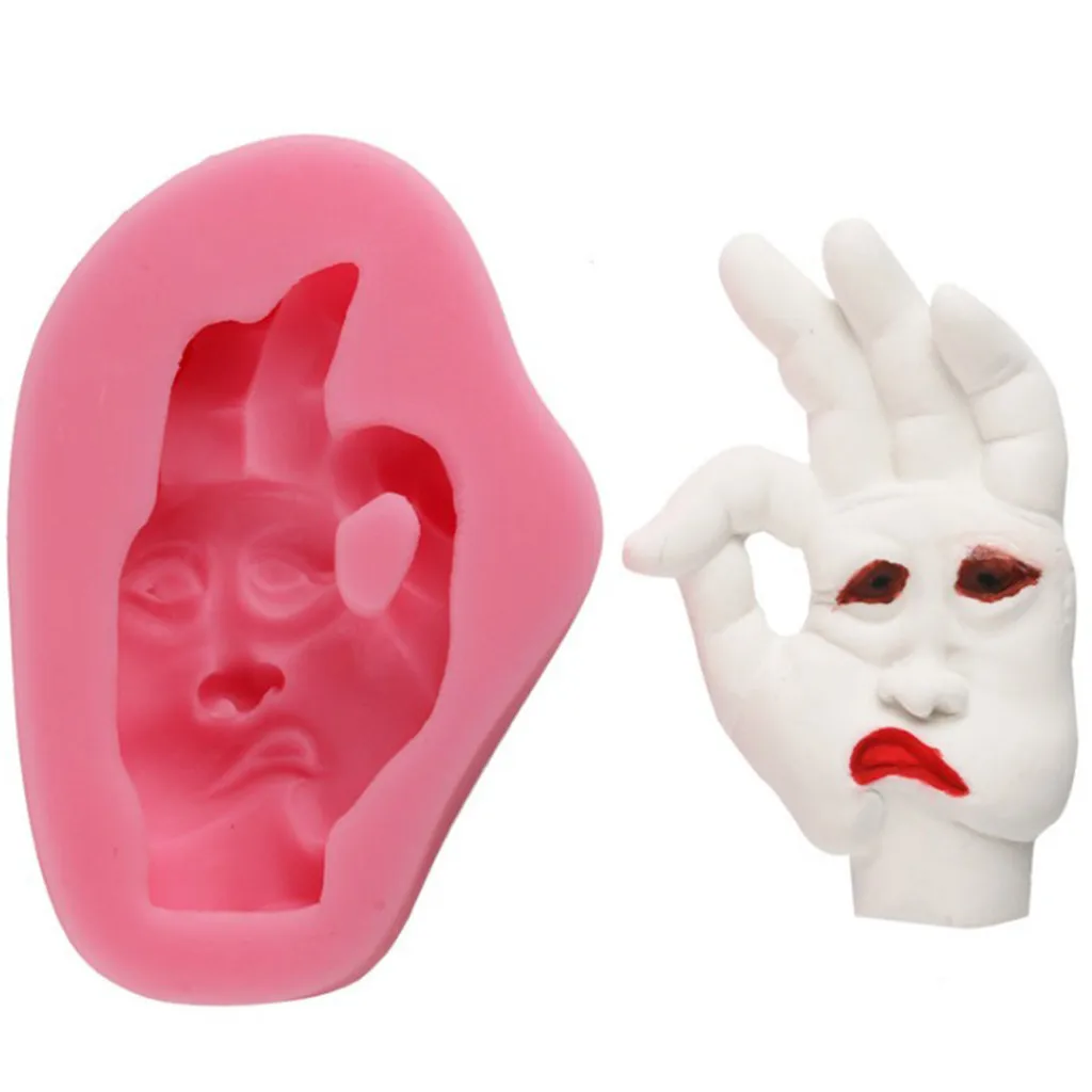 Home Kitchen Innovative High Temperature Resistant Tools Pink Silicone Chocolate Mold Cake Biscuit Decoration H0508 | Дом и сад