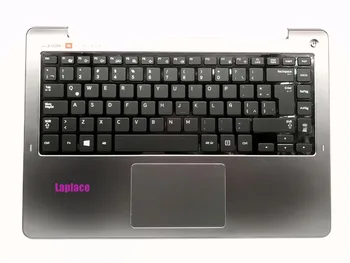 

New Genuine Latin-Spanish Teclado for Samsung NP530U4E +grey palmrest+touchpad no backlit BA75-04484K