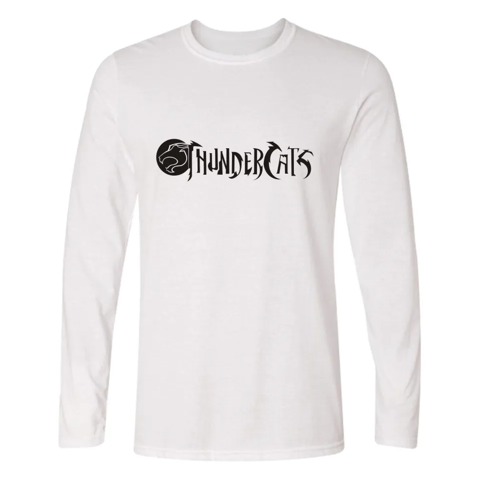 Аниме Thundercats мультфильм футболка с длинным рукавом Осенняя модная мужская