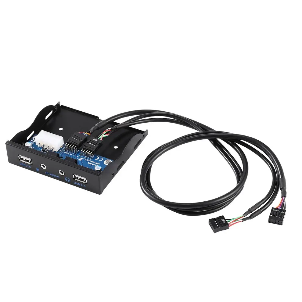 8 قطع 3.5 ''2-USB 2.0 ميناء محوري + HD إخراج الصوت مرن محرك التوسع الجبهة لوحة 8 قطع 3.5 ''2-USB 2.0 ميناء محوري + HD إخراج الصوت مرن محرك التوسع الجبهة لوحة