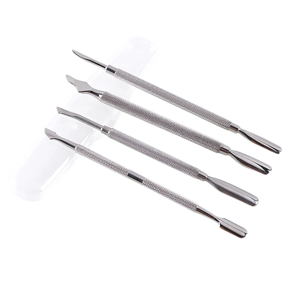 Best Cuticle Pushers Trendy Nail Care Tool 4pcs/Set Nail Polish Remover