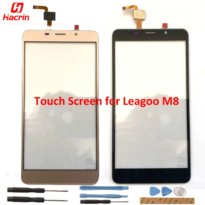 Сенсорный экран для Leagoo M8 сенсорный 100% новая панель дигитайзер сменный дисплей