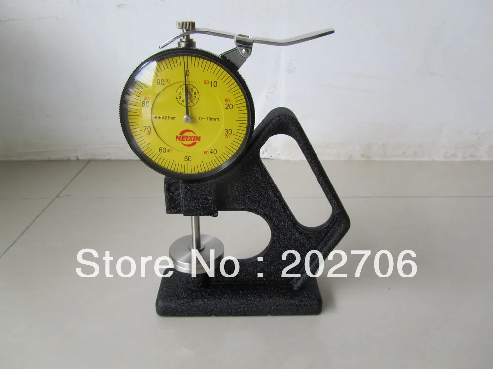 0 10mmx30mm Portable Thickness Gauge tester meter with stand working