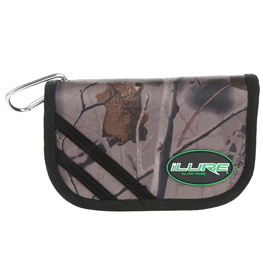 

ILURE Fishing Waist Bag Rod Reel Storage Tackle Bag Metal Spoon Lure Bait Bag EVA Insert Waterproof with Hard Case#p4