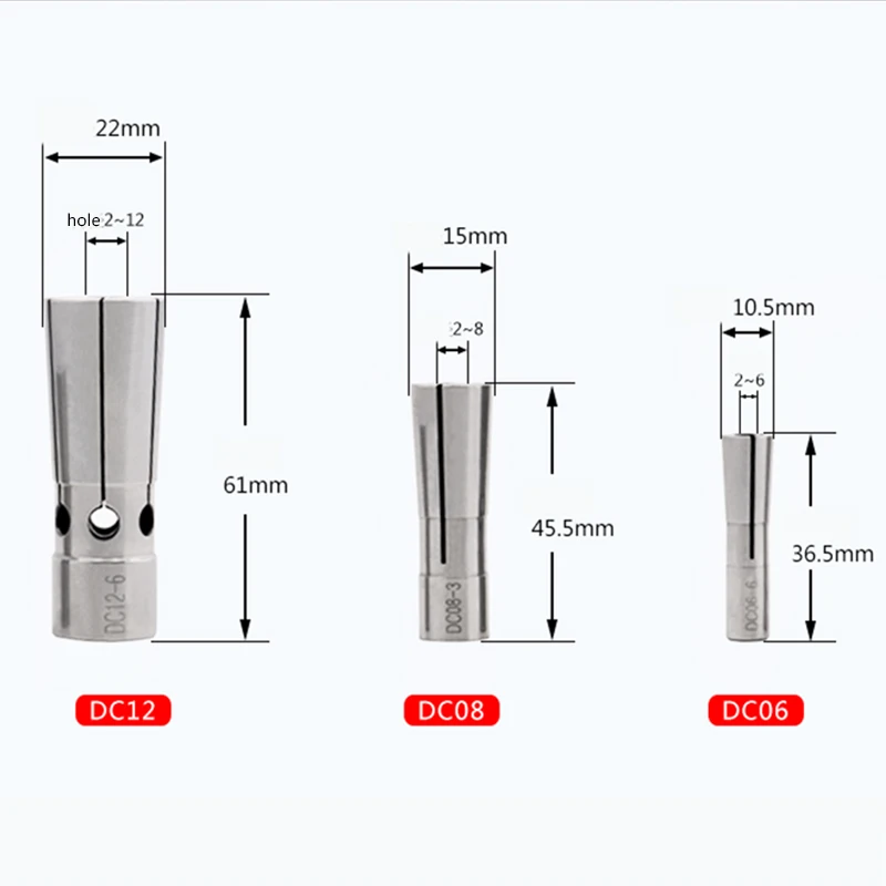 1 компл. Тонкий цанговый патрон ST12 SDC6 120L ST12-DC6-150 ST16 DC6 ST20 DC8 вытяжной удлинитель адаптер держатель инструмента